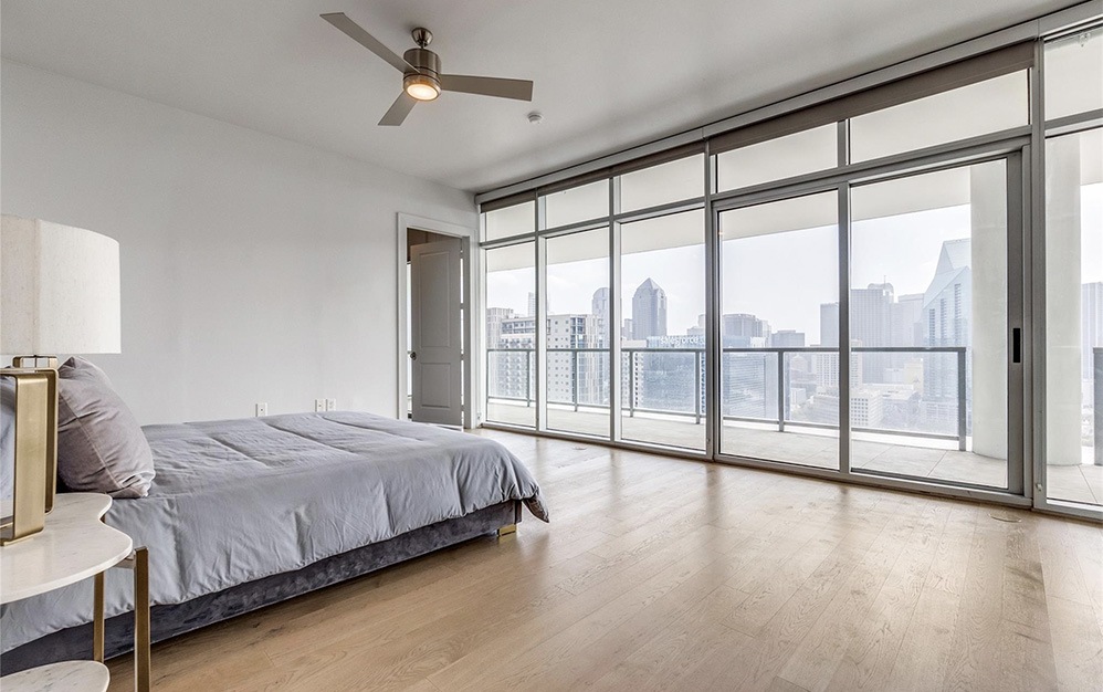 Penthouse 3 - 2 bedroom floorplan layout with 2.5 bathrooms and 2416 square feet (Bedroom
, 2D)